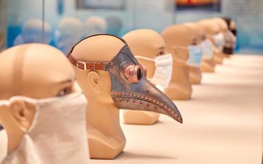 “罩”亮前路 高明区博物馆举办口罩历史科普展
