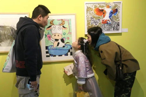 第十二届上海少儿生肖绘画作品展开展