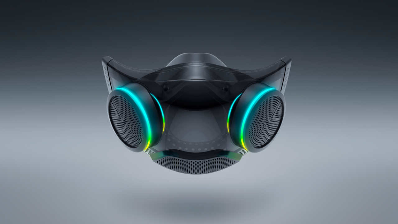 Razer正式公开RGB电竞口罩全新升级版Zephyr Pro,搭载扩音器功能